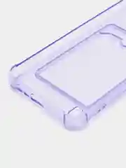 Лавандовый чехол Realme C21Y Realme C25Y Реалми С21у С25у с карманом для карт, прозрачный