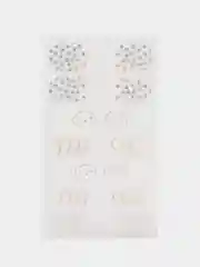 Желтый слайдеры для дизайна ногтей