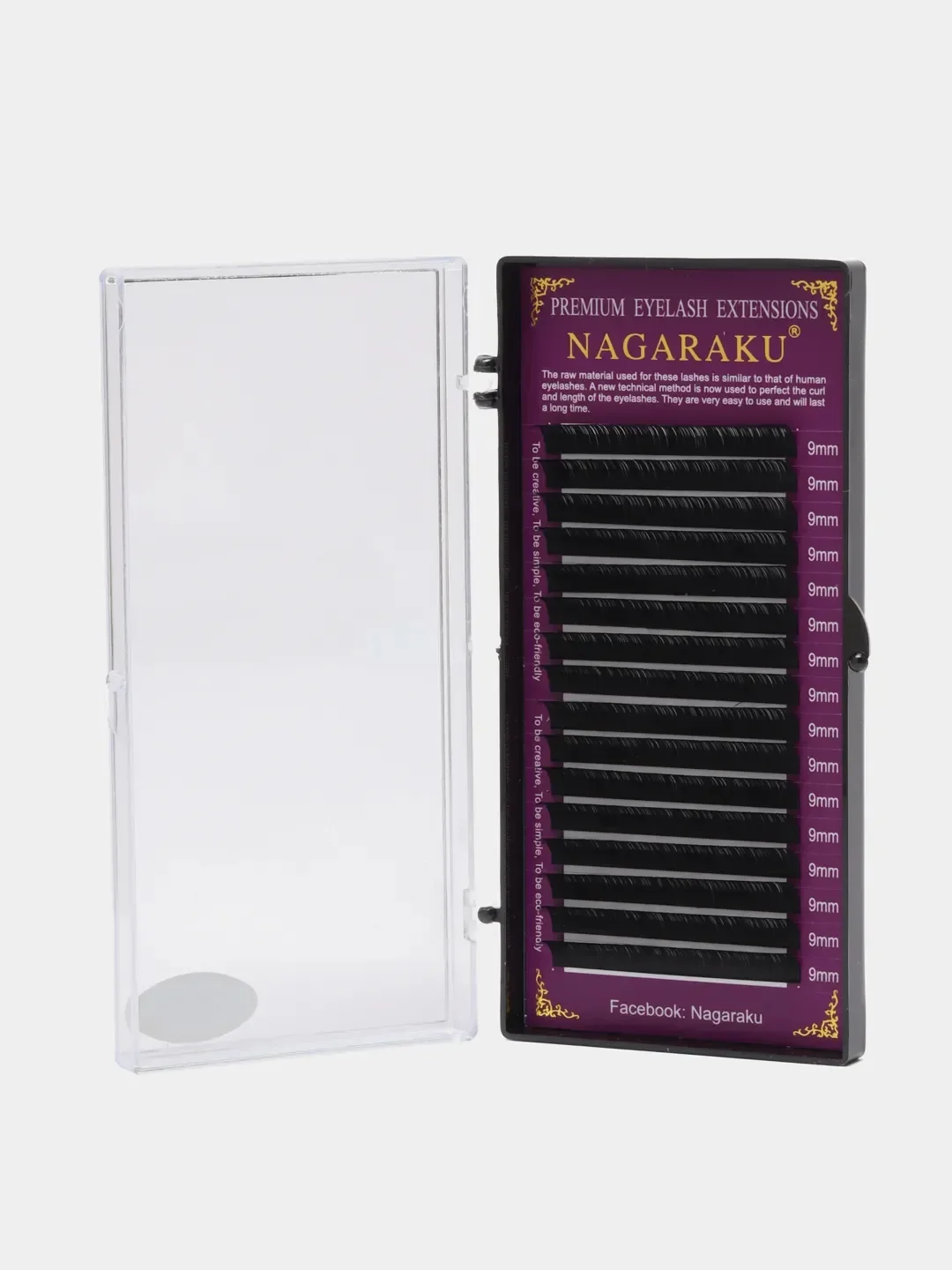 Хром ресницы для наращивания NAGARAKU