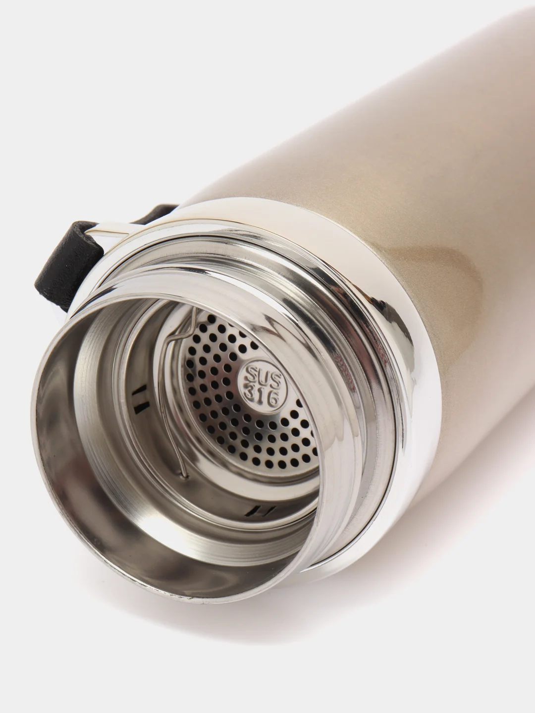Золотой термос Vacuum Bottle Sport