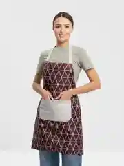 Шоколадный фартук водонепроницаемый кухонный , фартук для кухни. Фартук грязеотталкивающий
