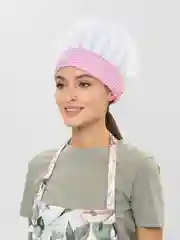Розовый колпак повара