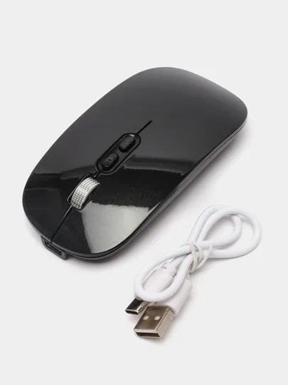 Бесшумная беспроводная игровая компьютерная мышь аккумуляторная USB М103