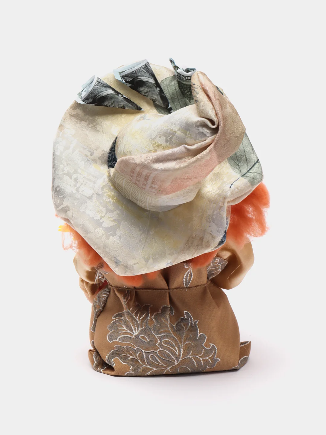 Коралловый меланж игрушка "Домовенок"