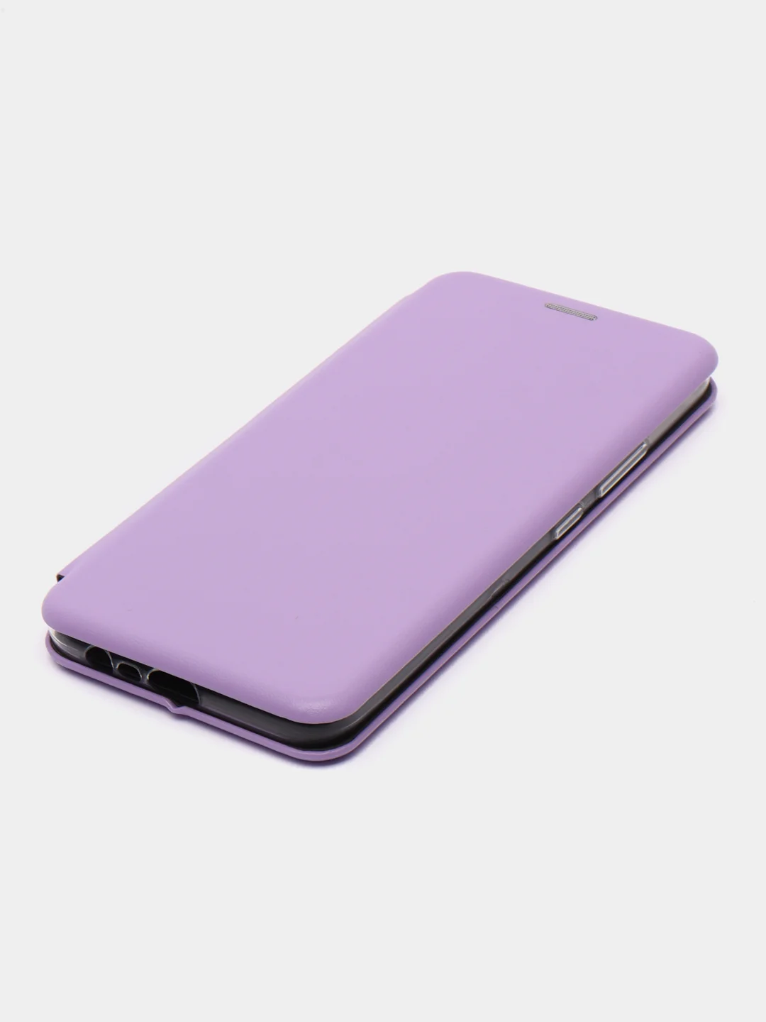Сиреневый чехол-книжка для Realme C21Y / Realme С25Y (Реалми С21Y / С25Y)