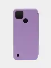 Сиреневый чехол-книжка для Realme C21Y / Realme С25Y (Реалми С21Y / С25Y)