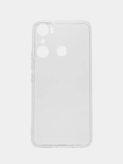 Чехол Infinix HOT 20i (Хот 20 ай), прозрачный, силиконовый