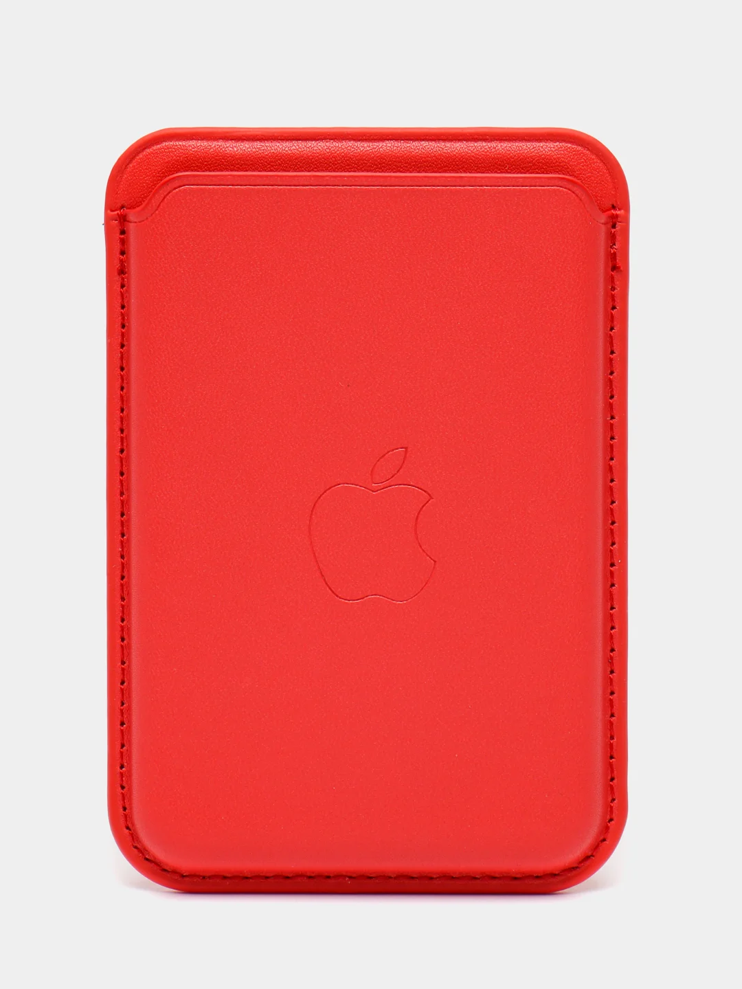 Красный картхолдер MagSafe для iPhone