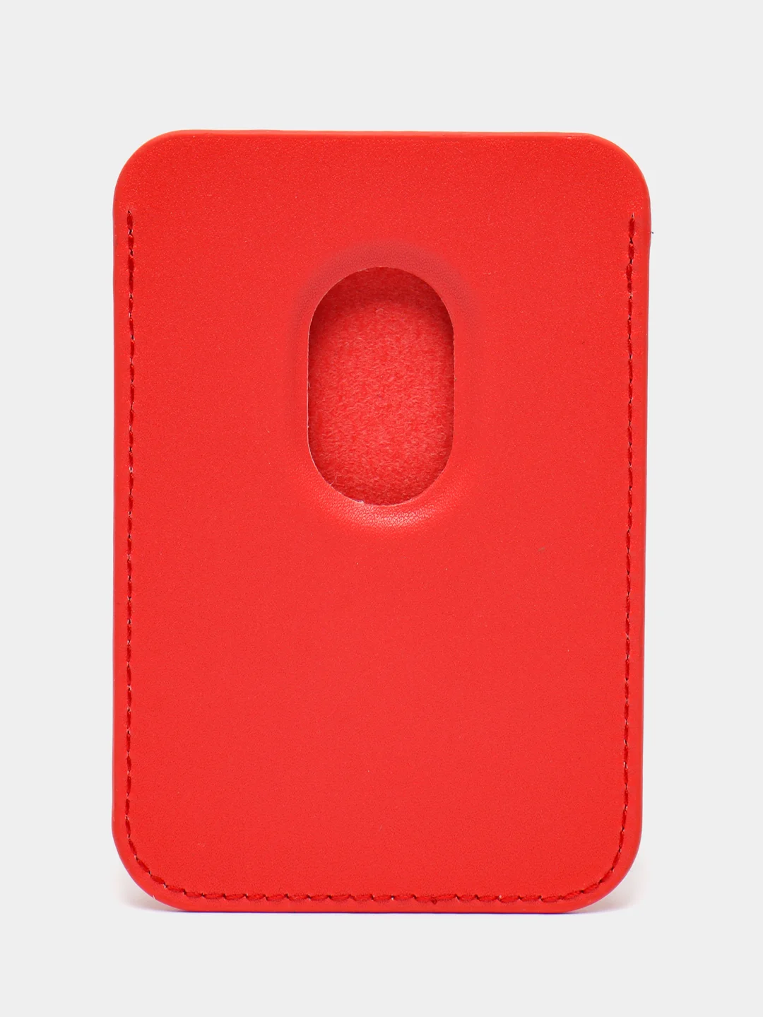 Красный картхолдер MagSafe для iPhone