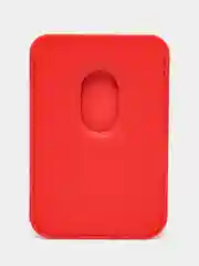 Красный картхолдер MagSafe для iPhone