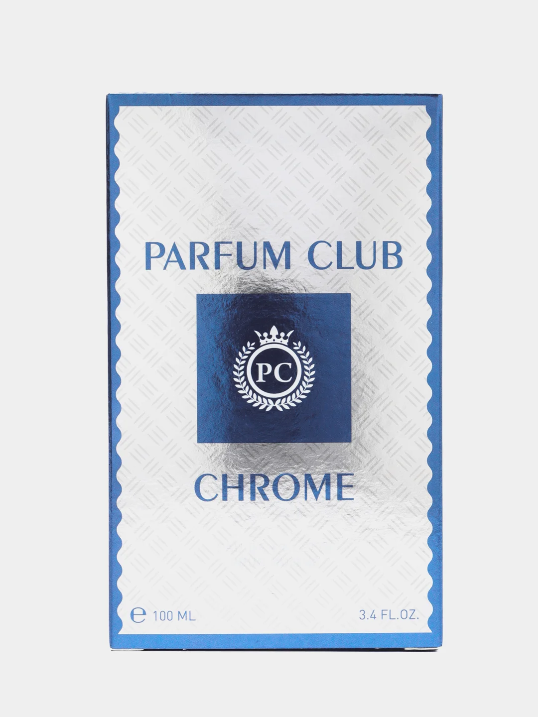 Туалетная вода для мужчин Parfum Club Chrome, 100 мл