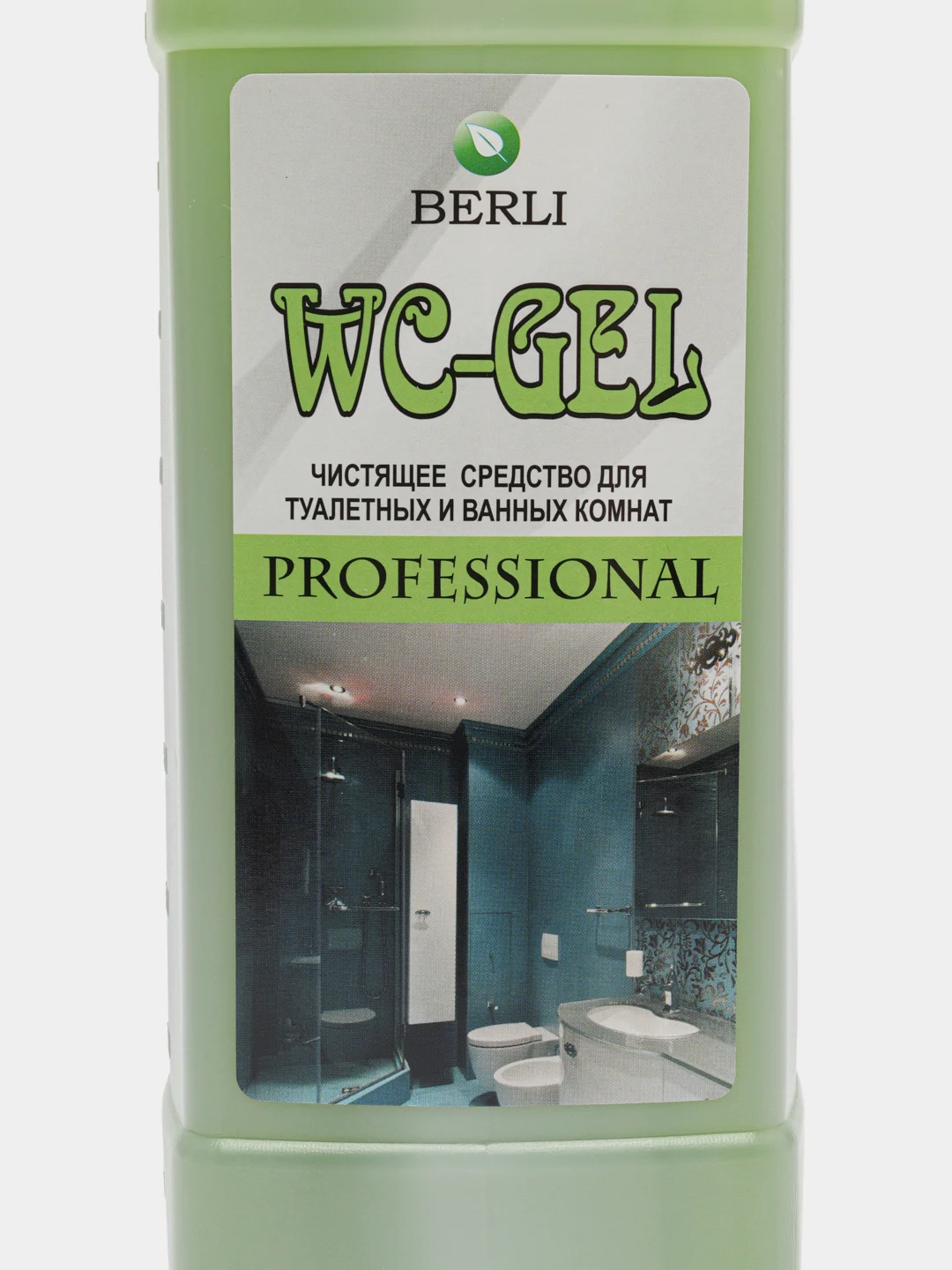 Средство для чистки туалета BERLI WC-GEL, профессиональное, 1 л