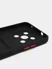 Черный чехол HUAWEI NOVA Y90 с защитой камеры и карманом для пластиковой карты