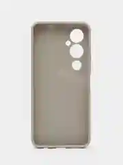 Серый чехол для Tecno Pova 4 Pro силиконовый, цветной, матовый
