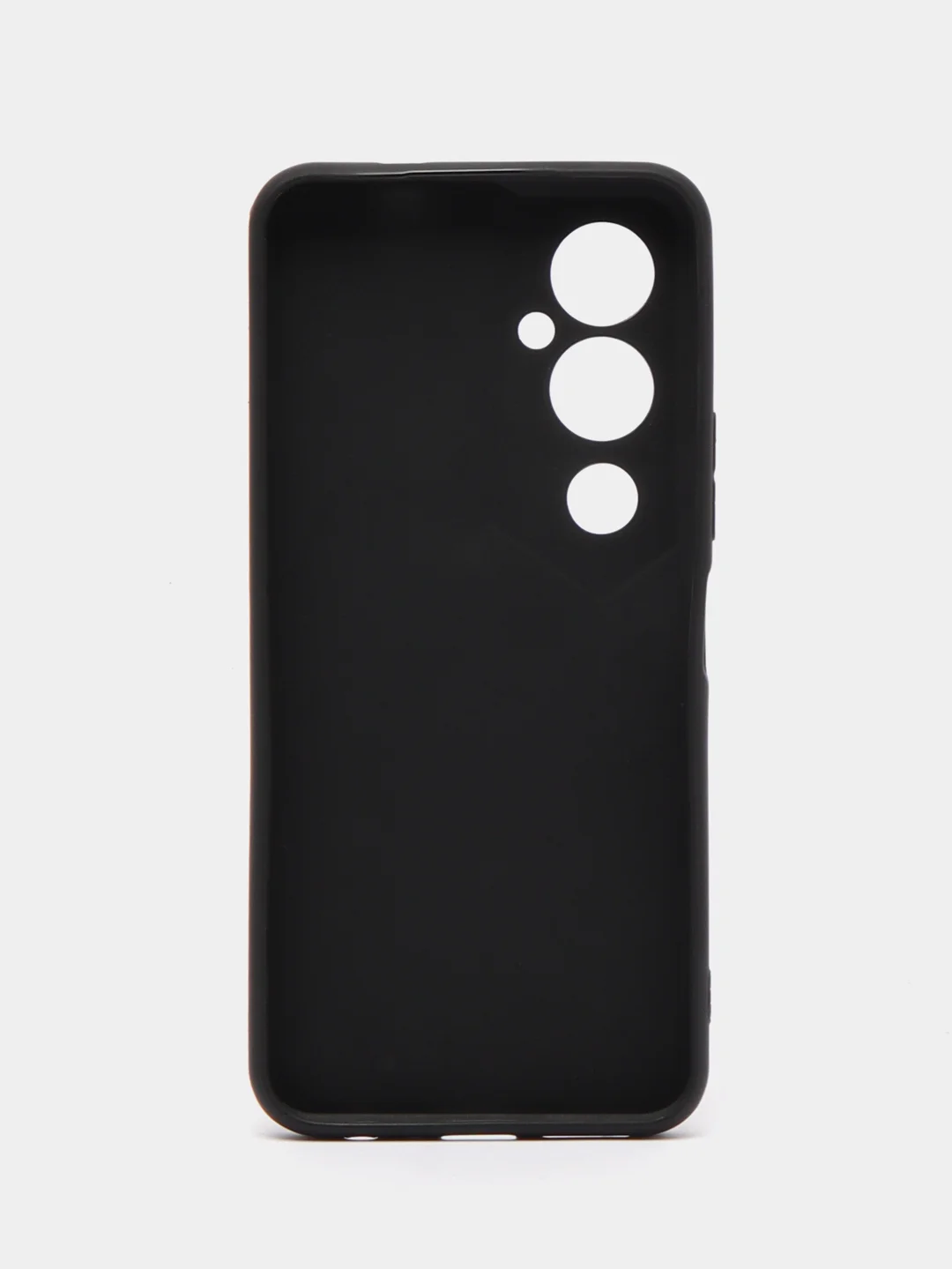 Черный чехол для Tecno Pova 4 Pro силиконовый, цветной, матовый