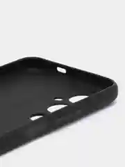 Черный чехол для Tecno Pova 4 Pro силиконовый, цветной, матовый