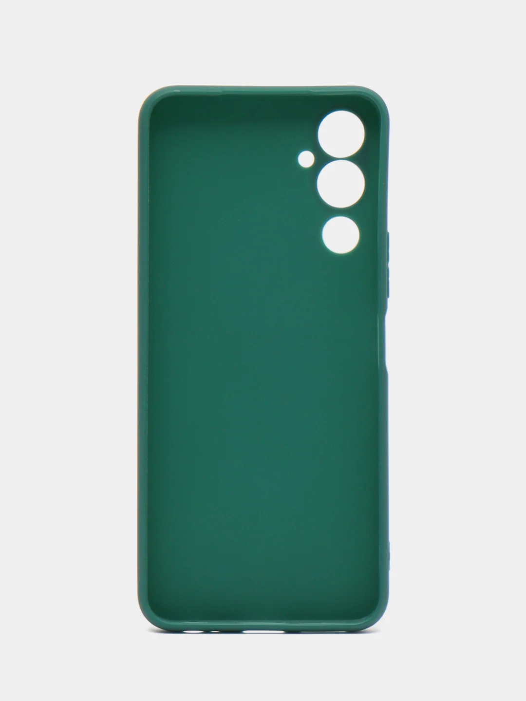 Тёмно-зелёный чехол Tecno Pova 4 силиконовый, цветной, матовый
