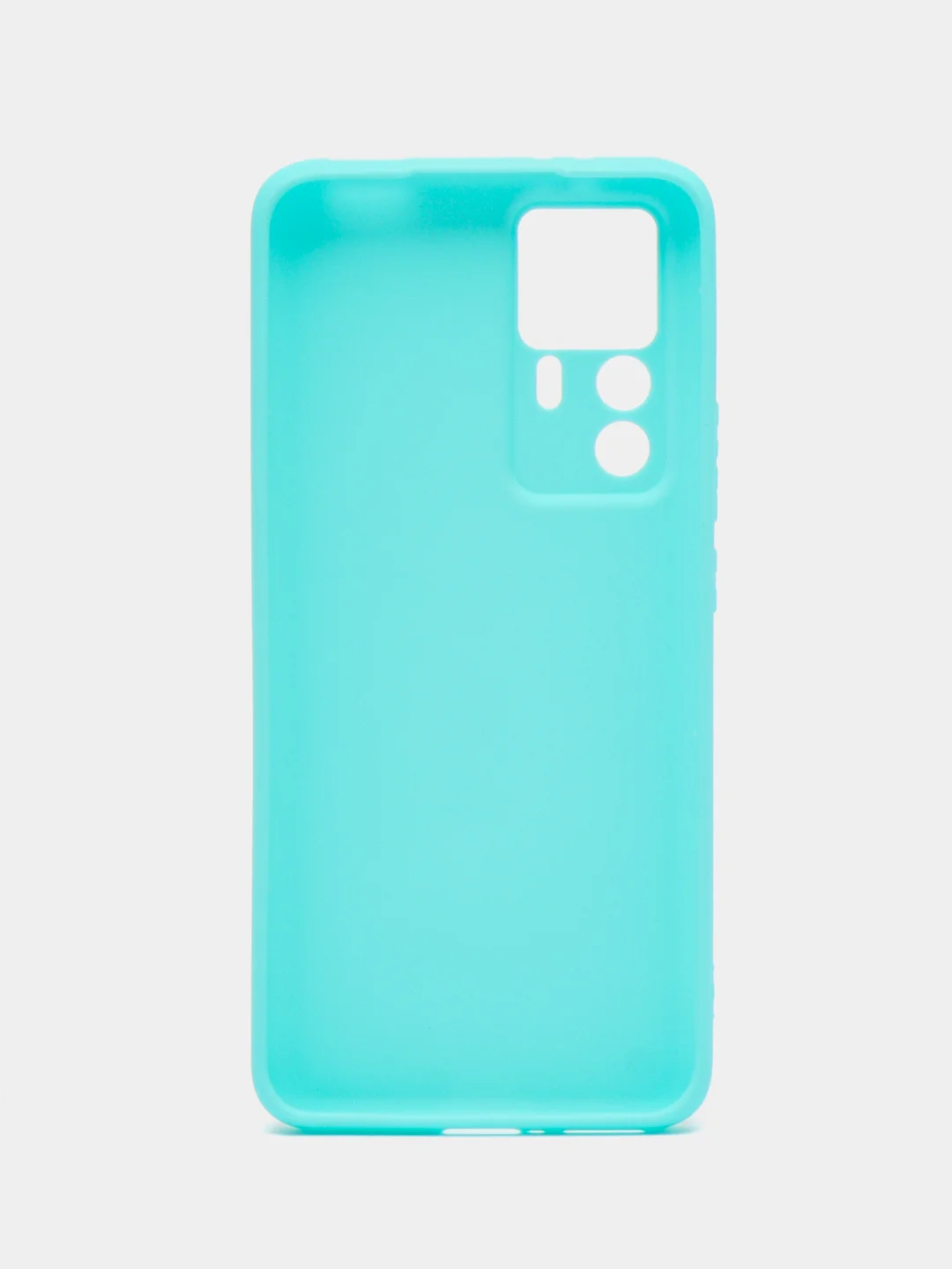 Бирюзовый чехол Xiaomi 12T, 12T Pro, Redmi K50 Ultra, Сяоми 12Т (Про) силиконовый, цветной, матовый