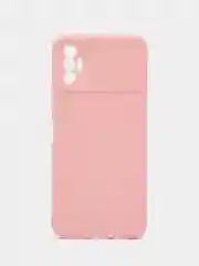 Пудровый чехол для Tecno Spark 8P, силиконовый, цветной, матовый