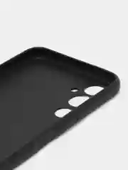 Черный чехол Tecno Pova 4 силиконовый, цветной, матовый