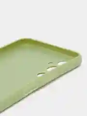 Лесной зеленый чехол Tecno Pova 4 силиконовый, цветной, матовый