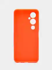 Оранжевый чехол для Tecno Pova 4 Pro силиконовый, цветной, матовый