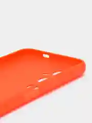 Оранжевый чехол для Tecno Pova 4 Pro силиконовый, цветной, матовый