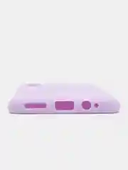 Лавандовый чехол для Tecno Spark 8P, силиконовый, цветной, матовый