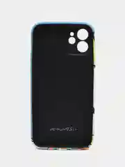 Оранжевый светящийся чехол-накладка LUXO для iPhone 12 с флуоресцентным рисунком KAWS