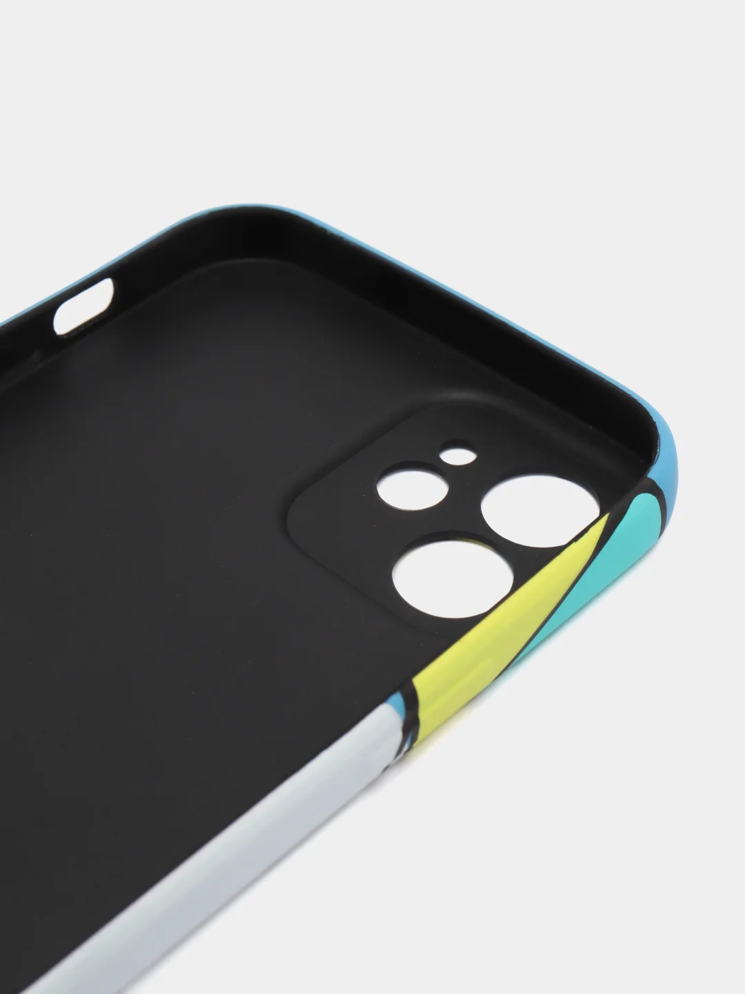 Оранжевый светящийся чехол-накладка LUXO для iPhone 12 с флуоресцентным рисунком KAWS