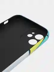 Оранжевый светящийся чехол-накладка LUXO для iPhone 12 с флуоресцентным рисунком KAWS