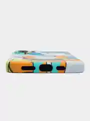 Оранжевый светящийся чехол-накладка LUXO для iPhone 12 с флуоресцентным рисунком KAWS
