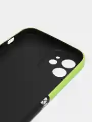 Салатовый светящийся чехол-накладка LUXO для iPhone 12 с флуоресцентным рисунком KAWS