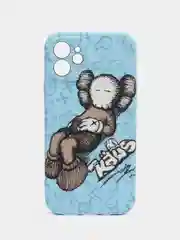 Ледяной светящийся чехол-накладка LUXO для iPhone 12 с флуоресцентным рисунком KAWS