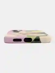 Хаки светящийся чехол-накладка LUXO для iPhone 12 с флуоресцентным рисунком KAWS