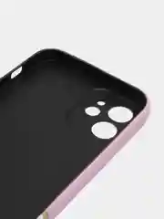 Хаки светящийся чехол-накладка LUXO для iPhone 12 с флуоресцентным рисунком KAWS