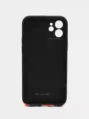 Хром светящийся чехол-накладка LUXO для iPhone 12 с флуоресцентным рисунком KAWS