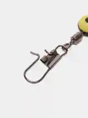 Желтый рыболовный вертлюг с коннектором