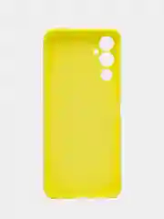 Желтый чехол Tecno Pova 4 силиконовый, цветной, матовый