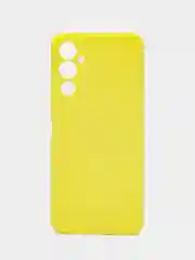 Желтый чехол Tecno Pova 4 силиконовый, цветной, матовый
