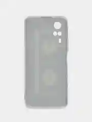 Хром силиконовый чехол на Vivo Y31/Y53s 4G / Виво Y31 прозрачный, с рисунком, защита камеры