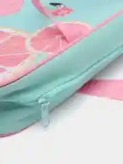 Фуксия папка с ручками, школьная