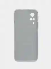 Черный силиконовый чехол на Vivo Y31/Y53s 4G / Виво Y31 прозрачный, с рисунком, защита камеры