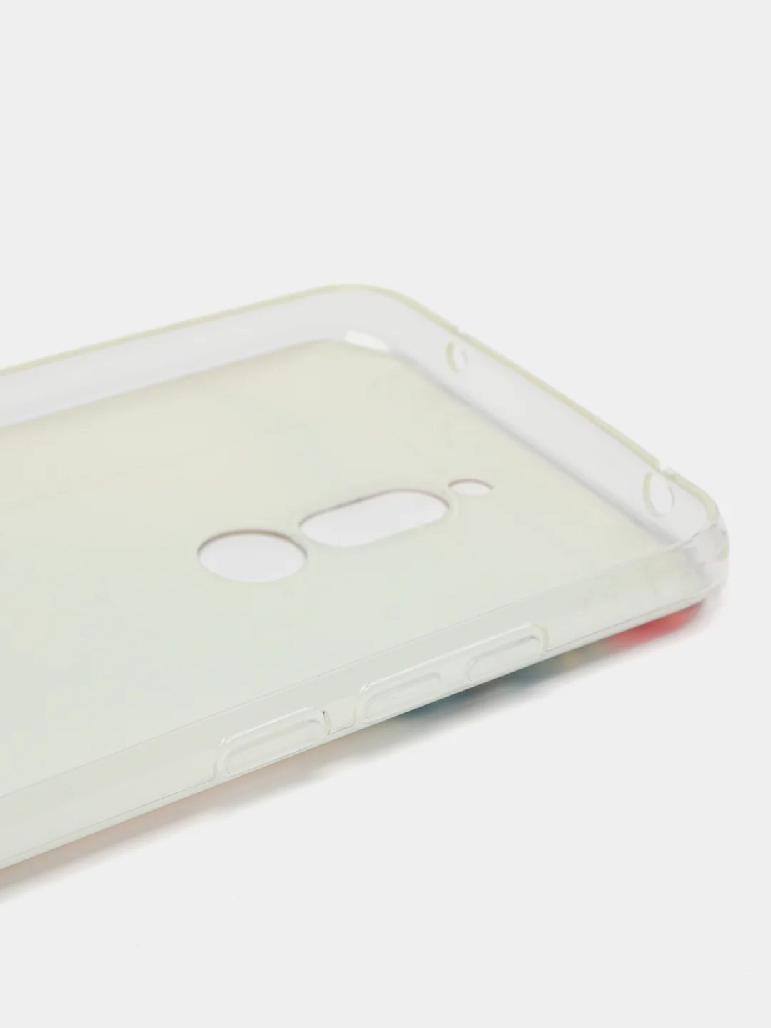 Ледяной силиконовый чехол на Xiaomi Redmi 8 / Сяоми Редми 8 прозрачный, с рисунком, защита камеры