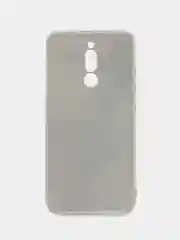 Ледяной силиконовый чехол на Xiaomi Redmi 8 / Сяоми Редми 8 прозрачный, с рисунком, защита камеры