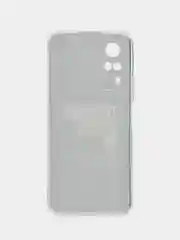 Тёмно-коричневый силиконовый чехол на Vivo Y31/Y53s 4G / Виво Y31 прозрачный, с рисунком, защита камеры