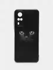 Шоколадный силиконовый чехол на Xiaomi Redmi 8 / Сяоми Редми 8 прозрачный, с рисунком, защита камеры