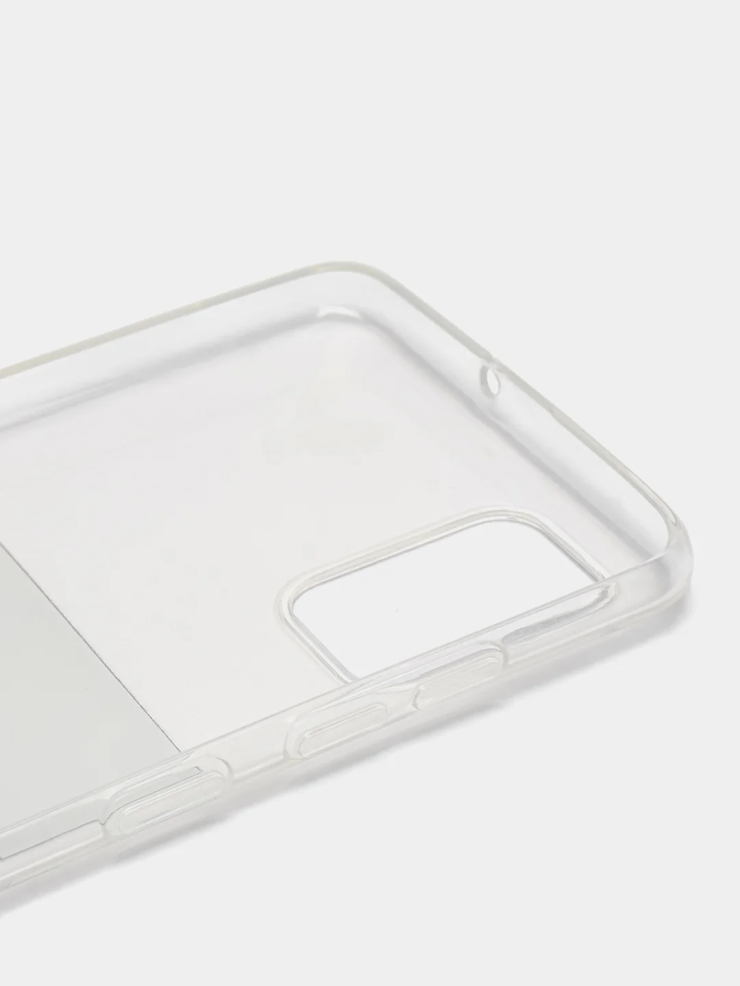 Алый силиконовый чехол на Samsung Galaxy A51 / Самсунг А51 прозрачный с рисунком, защита камеры