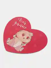 Кораллово-розовый валентинки голографические