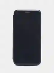 Темно-синий чехол-книжка на Samsung Galaxy A60, M40, из экокожи, с карманом для карт